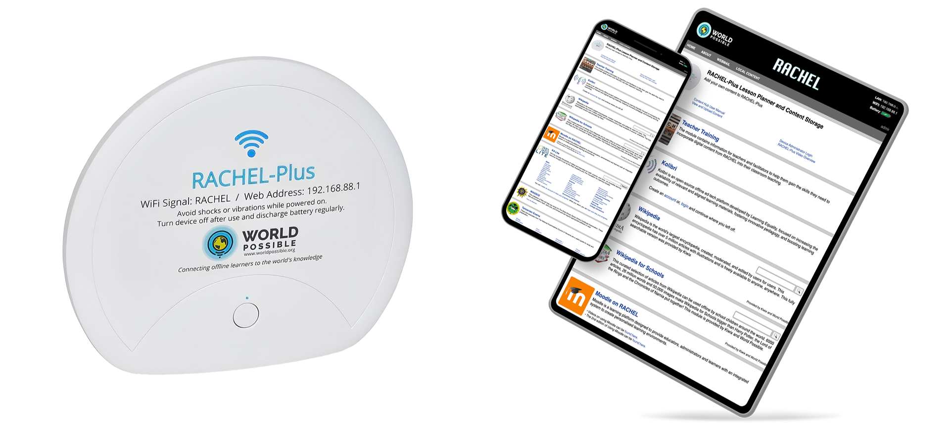 Load video: RACHEL Plus Overview